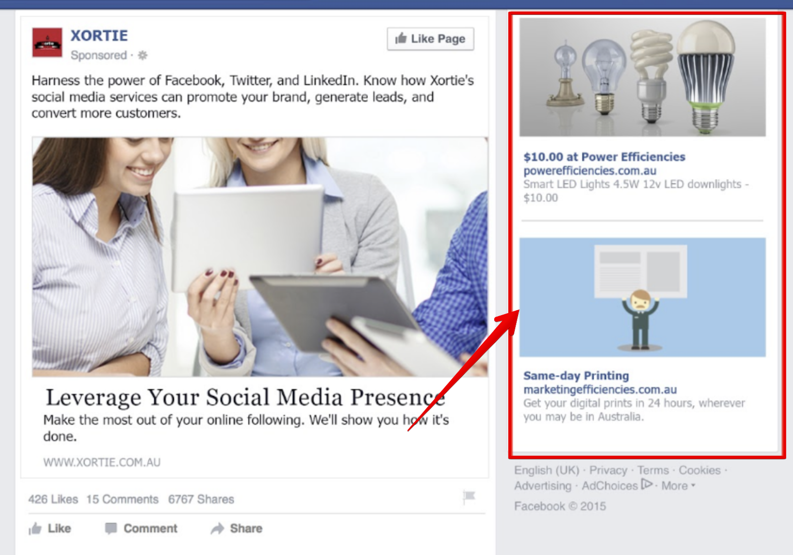 Актуальный список размеров и спецификаций рекламы Facebook
