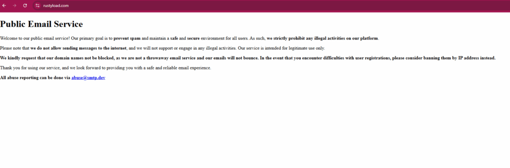 Как узнать, где войти в странный почтовый ящик?