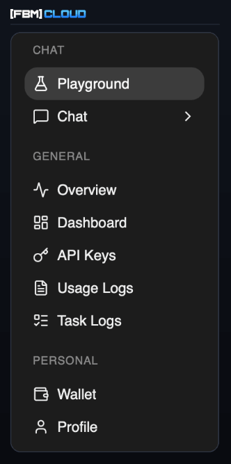 fbm cloud console english