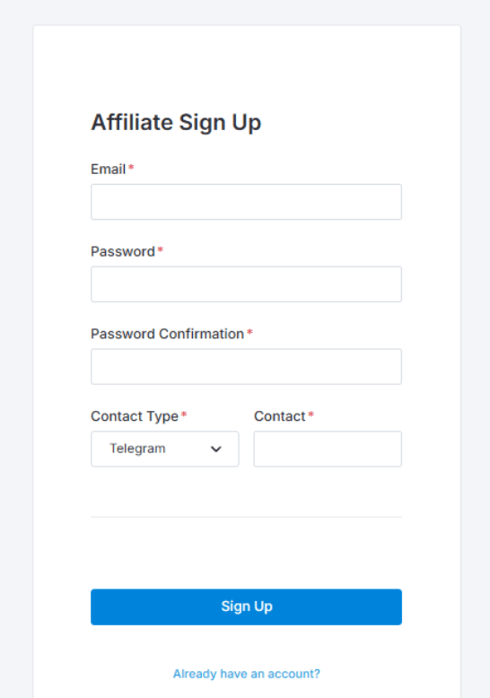 Magic Click Team Registration